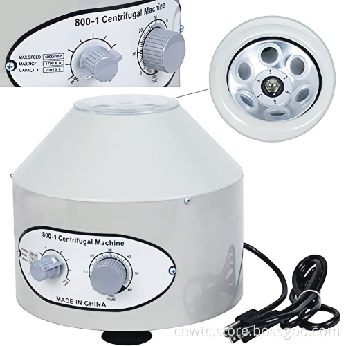 800-1 Electric Medical Grade Centrifuge Machine: Large Capacity, High-Speed Laboratory Equipment
